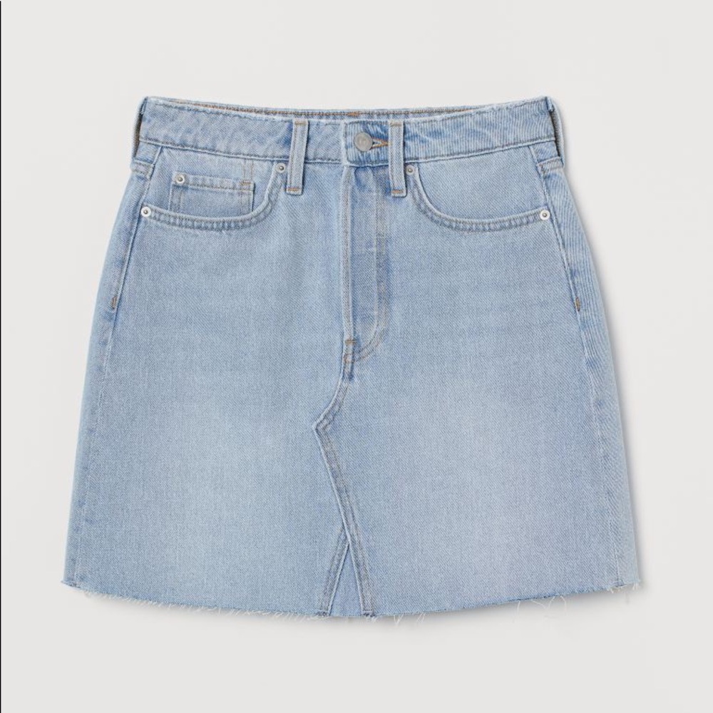 H&M Denim Mini Skirt